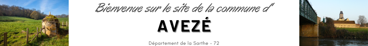 Commune d’Avezé, Sarthe, 72